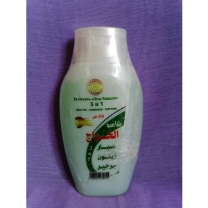 Натуральный шампунь от Эль Хавадж 3в1 с маслом Оливы-кактуса опуции-гаргир