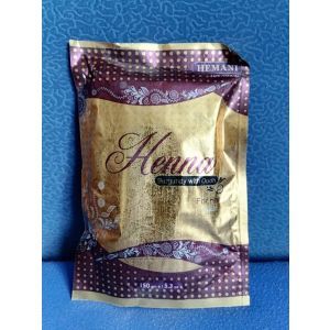 Хна бургунди с удом Hemani Burgundy with Oudh 150 гр.