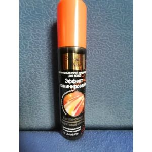 Спрей-кондиционер Золотой Шелк Эффект ламинирования для волос двухфазный 190 мл